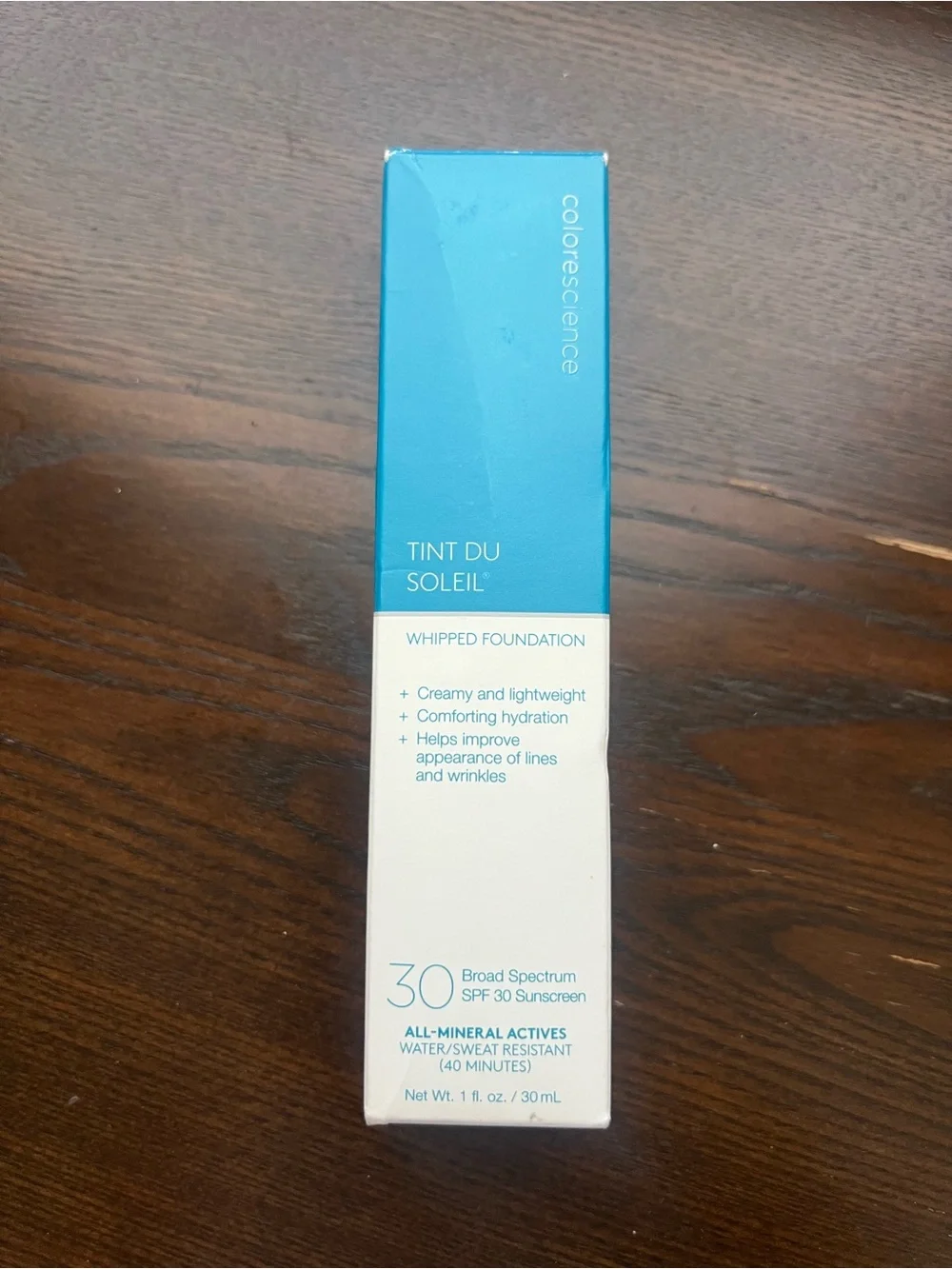 Colorescience tint du soleil whipped foundation NWT